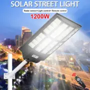 1200W Lamparas Luz Led Solares Luces Para Exterior Patio Sensor De 9900000000LM
