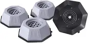 COLLBATH Washing Machine Feet Pads 4 Pack Sturdy Anti Pad Noise Reduction Pad for Furniture Easy to Install