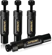SAFELIFE Tire Deflator Automatic, 10-30 PSI Adjustable Tire Deflator Kit, Air Down Tire Deflators Offroad Accessories for Jeep, Truck, and ATV Tires (4 Pack with Storage Bag)