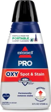 Bissell Professional Spot and Stain + Oxy Portable Machine Formula, 2-Pack, 2...