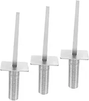 ibasenice 3pcs Flag Equipment Soccer Equipment for Training Soccer Corner Flag Spike Spring-based Flag Holder Soccer Training Equipment Pole Practice Silver Iron