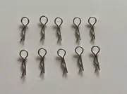 Body Shell Clips 10 Pieces Tamiya Kyosho Losi Arrma HSP VRX 1/10 1/12
