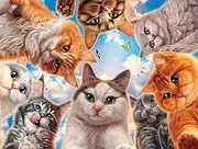 Buffalo Games - Mouse Perspective - 750 Piece Jigsaw Puzzle for Adults Challenging Puzzle Perfect for Game Nights - Finished Puzzle Size is 24 x 18
