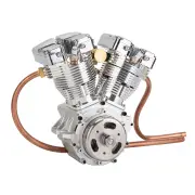 CISON FG-VT157 15.7cc Miniature V-Twin Motorcycle Engine OHV 4 Stroke Air-cooled Gasoline Engine Model