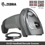 Zebra DS4608-HD7U2100AZW Corded Handheld High Density Barcode Scanner USB Cable