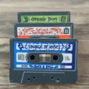 Mixed Tapes Kitchen Sponges Retro 3-PACK NEW Greasy Boys Music Clean