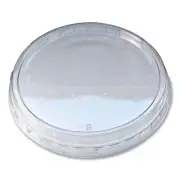 Fabri-Kal LRDOF Recycleware Plastic Round Deli Container Lids - CLR (500/CT) New