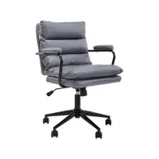 Easton Office Chair Mobile Task Chair with arms Grey