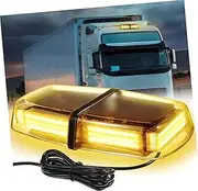 Zerodeko Car Roof Light LED High Brightness Magnetic Base Flashing Warning Light for Vehicles Weatherproof for Cars Trucks and Suvs