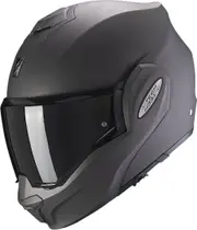 Scorpion Exo-Tech Evo Solid Helmet, black-grey, Size L for Men Black Grey