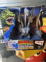 1994 Trendmasters Godzilla King Of monsters Ghidorah Giant Figure New With Box