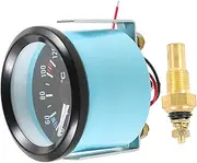 Alipis Water Temperature Gauge for Automotive Durable Materials Display for Real Monitoring Easy Installation Compatible with Various Cars