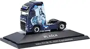 Herpa Truck Model Volvo FH Gl. XL 2020 Solo Tractor Machine IFL Köln/Nightfighter, Miniature in Scale 1:87, Collectible, Made in Germany, Plastic