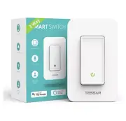 3-way Smart Light Switch, WiFi￼, Alexa, or google home (single or 3-way pole)