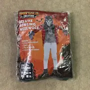 Spooktacular Creations Deluxe Howling Werewolf Costume Child’s M Mask, Gloves,