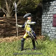 W.Britain 16178 Hessian Leib Infantry Regt. Officer, 1776 (Britains)