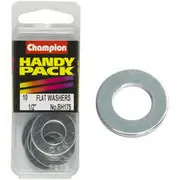 Champion Handy Pack Steel Flat Washers BH175, 1/2"