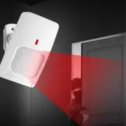 ABS Material Infrared Motion Detector Wired Alarm Sensor Accurate Detection