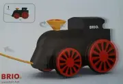 BRIO Pull Along Engine 30304 Toddler encourages early walking