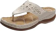 Orthopedic Wedge Sandals for Women - Arch Support for Women - Casual Non-Slip Slippers for Beach, Shopping, Daily Wear, Travel, Vacation Pochy