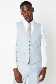 Burton Light Blue Suit Mens Smart Suits