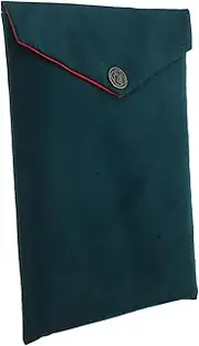 COHEALI Book Bag Small Decorative Storage Bag Small Buddhist Bag Small Decorative Pouch Buddhist Book Pouch Jewelry Pouch Buddhist Scriptures Bag Small Sundries Bag Dark Green Corduroy