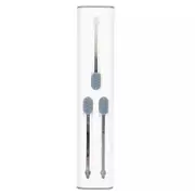 4 in 1 Bluetooth Earphone Cleaning Pen Kit, Telescopic Pen Computer Keyboard Cleaning Brush Dust Remover - White
