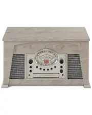 Crosley Radio Gray Medley Entertainment Center