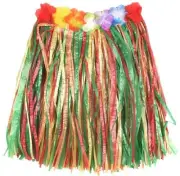 30cm Multicolour Hawaiian Skirt