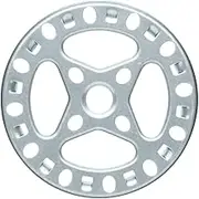 KitchenCraft Gas Ring Reducer Trivet, Galvanised Iron, 12 cm, Silver