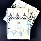 2 West Elm Marrakech euro shams embroidered blue ethnic nordic kurtas 25" NEW G