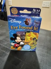 Disney Eye Found It! Hidden Picture Card Find It Game Ages 3+ - Nib