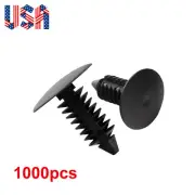 1000x Fender Bumper Fastener Retainer Clips Push Pin Screw Fit for GM Chrysler (for: Chrysler)