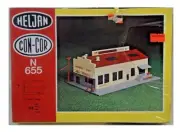 Con-Cor 655 N Scale The Herald Graphic Press Printing Building Kit
