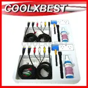 HOME THEATRE TV SET UP CLEANING KIT - HDMI RCA CABLE SURGE POWER ADAPTOR + MORE