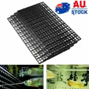 1/4Pcs Isolate Grid Divider Tray Filter Bottom Fish Tank Aquarium Egg Crate