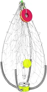 Crab Cages for Crabbing - Casting Net Automatic Folding Crab Cage - Compact Crab Net, Anti-Erosion Stainless Steel Crab Net for Freshwater & Saltwater