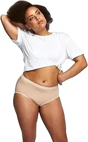 [Bonds] Women's Cottontails Full Brief Underwear, Natural (3 Pack), 14 UK