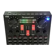 Live Sound Card | Voice Changer Board | Compact Audio System Monitor, Practical PC Audio Interface For Streaming Use