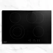 Devanti Ceramic Cooktop, 4 Burners Portable Electric Stove Hot Plate, 6600W