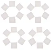 24Pcs Painting Canvas Panels Square Canvas Boards Oil Painting Frames