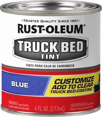 Rust Oleum 340426 Tint Truck Bed Coating Blue 6 Fl Oz