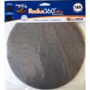 Full Circle SD180-5 180 Grit Aluminum Oxide Hook & Loop Sanding Disc 8.75 in.