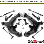 10x Control Arm & Ball Joint Assembly Sway Bar Link for Nissan Quest Front& Rear (for: Nissan)