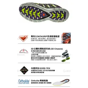 SALOMON 索羅門 女款 XA PRO 3D GORE-TEX W 越野跑鞋〈宇宙紫/黑〉越野跑 (8.5折)