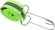 PRETYZOOM Car Cover Protection Safety Fabric Webbing High Intensity Reflective Tape Warning Fabric Webbing for Safety Reflective Tape for Night Safety Car Accessories Green Elastic Fabric