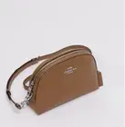 COACH Leather Madi Crossbody Bag In Tan -New With Tags