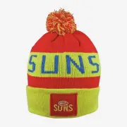 Burley Sekem - Official AFL Gold Coast Suns One Size - FREE POSTAGE