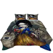 Loup Garou Cool Kids Fairytale Snow White Wolves Coverlet