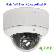 5MP High Definition 1920P PoE Onvif IP Surveillance Security Camera 3D DNR, WDR